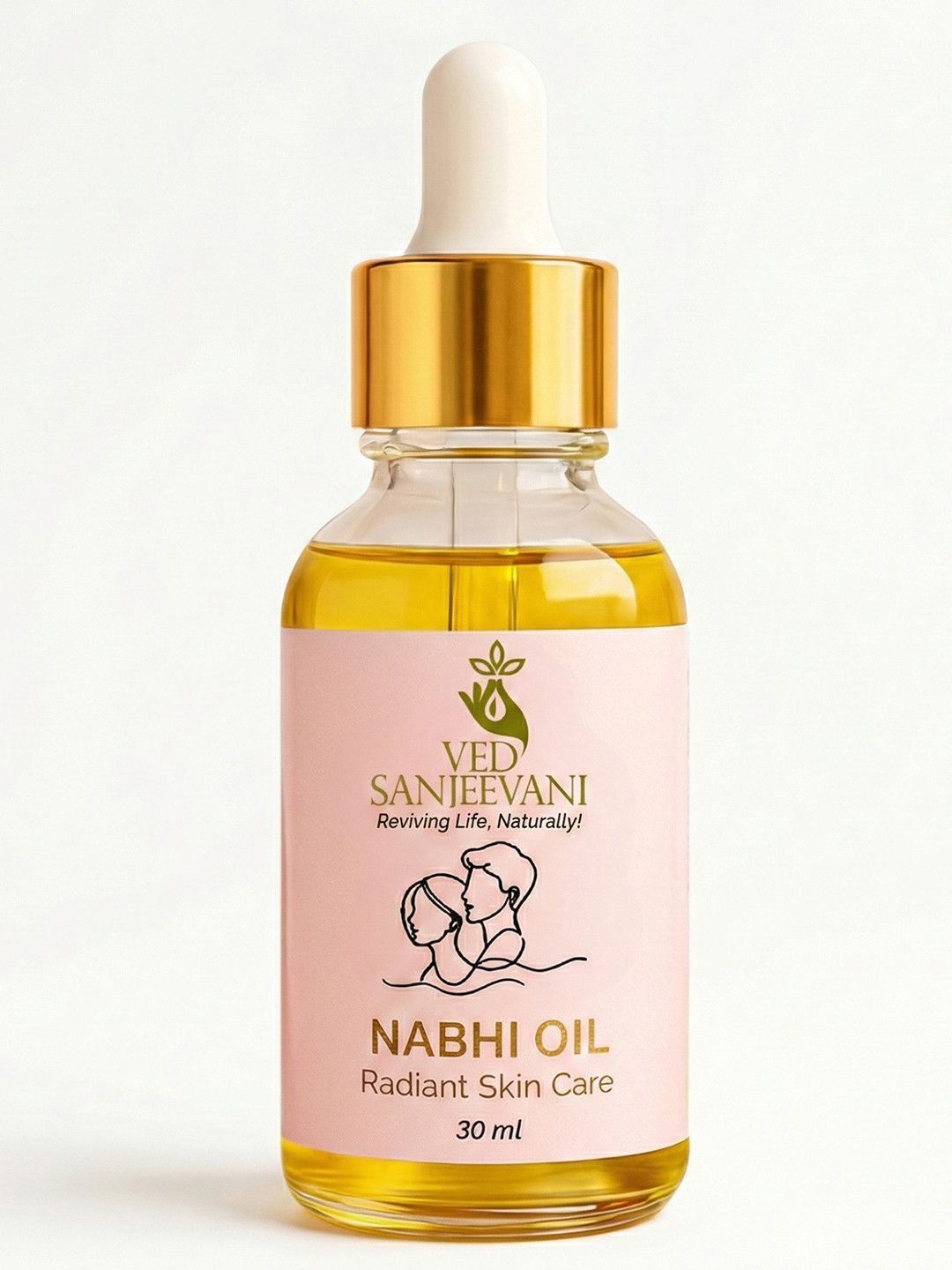 Ved Sanjeevani Radiant Skin Care Nabhi Oil | Grocsy
