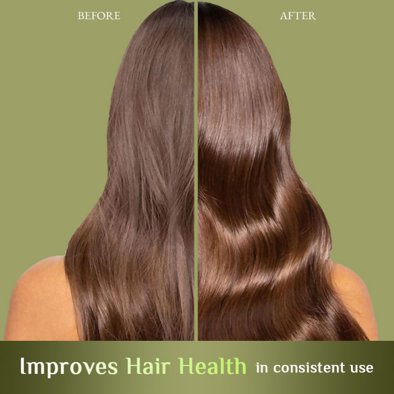 Richfeel Brahmi Hair Pack - Controls Hair Fall, Repairs Damage, Split Ends & Deeply Conditions | Grocsy