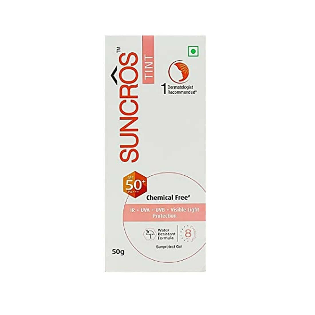 Suncros Tint Gel (Spf-50+) (Pa+++) | Grocsy