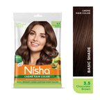 Nisha Creme Hair Color for Women - Chocolate Brown | Grocsy