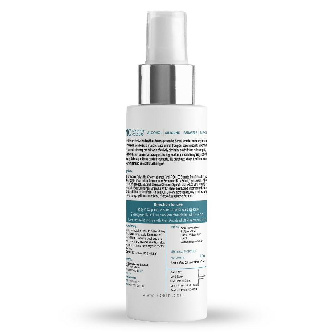 Ktein Ultimate Triple Bond Hair Rescue Spray | Grocsy