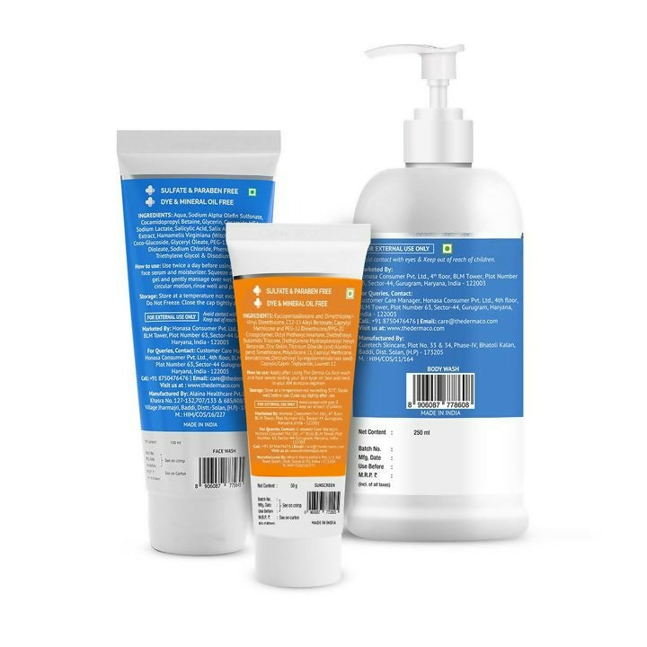 The Derma Co Body Care Kit | Grocsy
