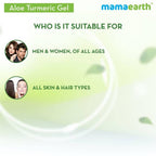 Mamaearth Aloe Turmeric Gel For Skin & Hair | Grocsy
