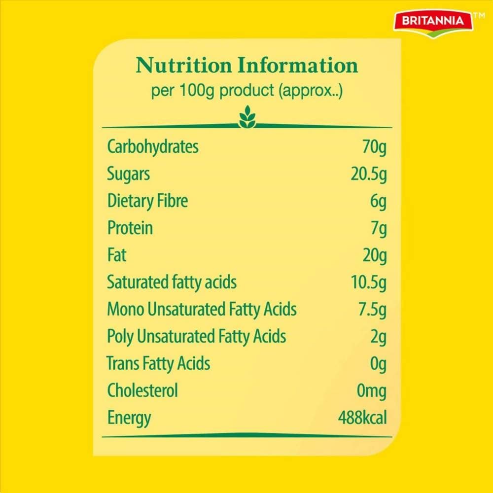 Britannia NutriChoice 5 Grain Digestive Hi-Fibre | Grocsy