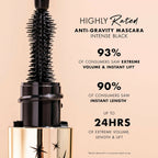 Milani Highly Rated Anti Gravity Mascara - Black | Grocsy