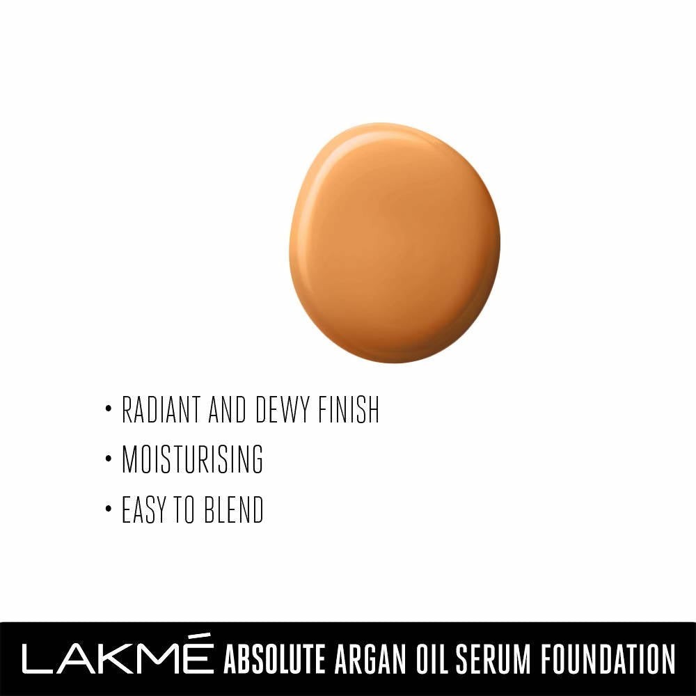 Lakme Absolute Argan Oil Serum Foundation SPF 45 | Grocsy