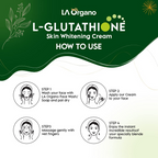 LA Organo L-Glutathione Cream For Skin Whitening | Grocsy