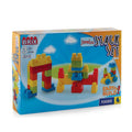 Peacock Learning & Educational Building Interlocking Blocks Set For Kids- Jumbo Brix 20 | Grocsy