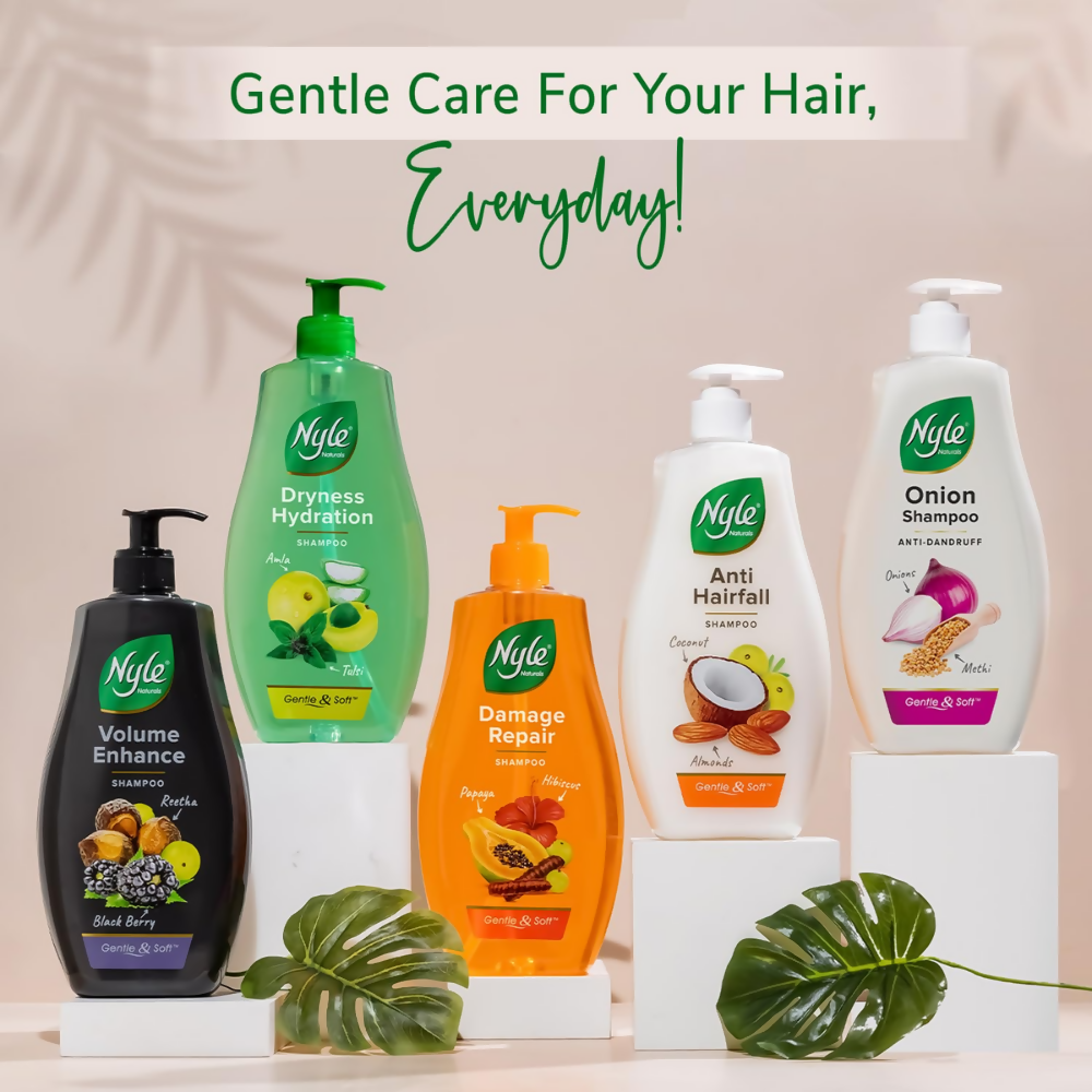Nyle Naturals Damage Repair Anti Hairfall Shampoo | Grocsy