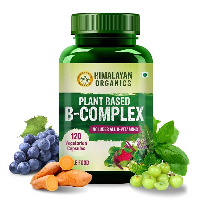 Himalayan Organics Plant Based B-Complex Capsules | Grocsy