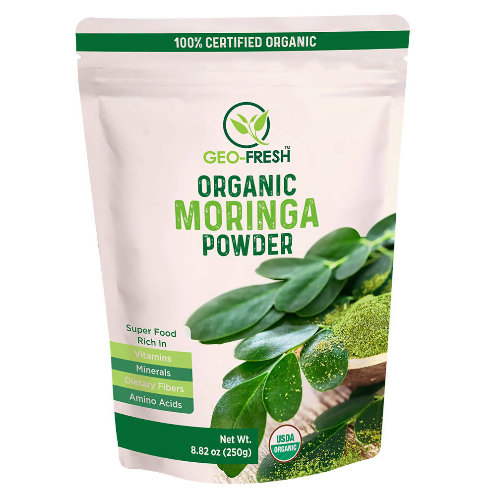 Geo-Fresh Organic Moringa Powder | Grocsy