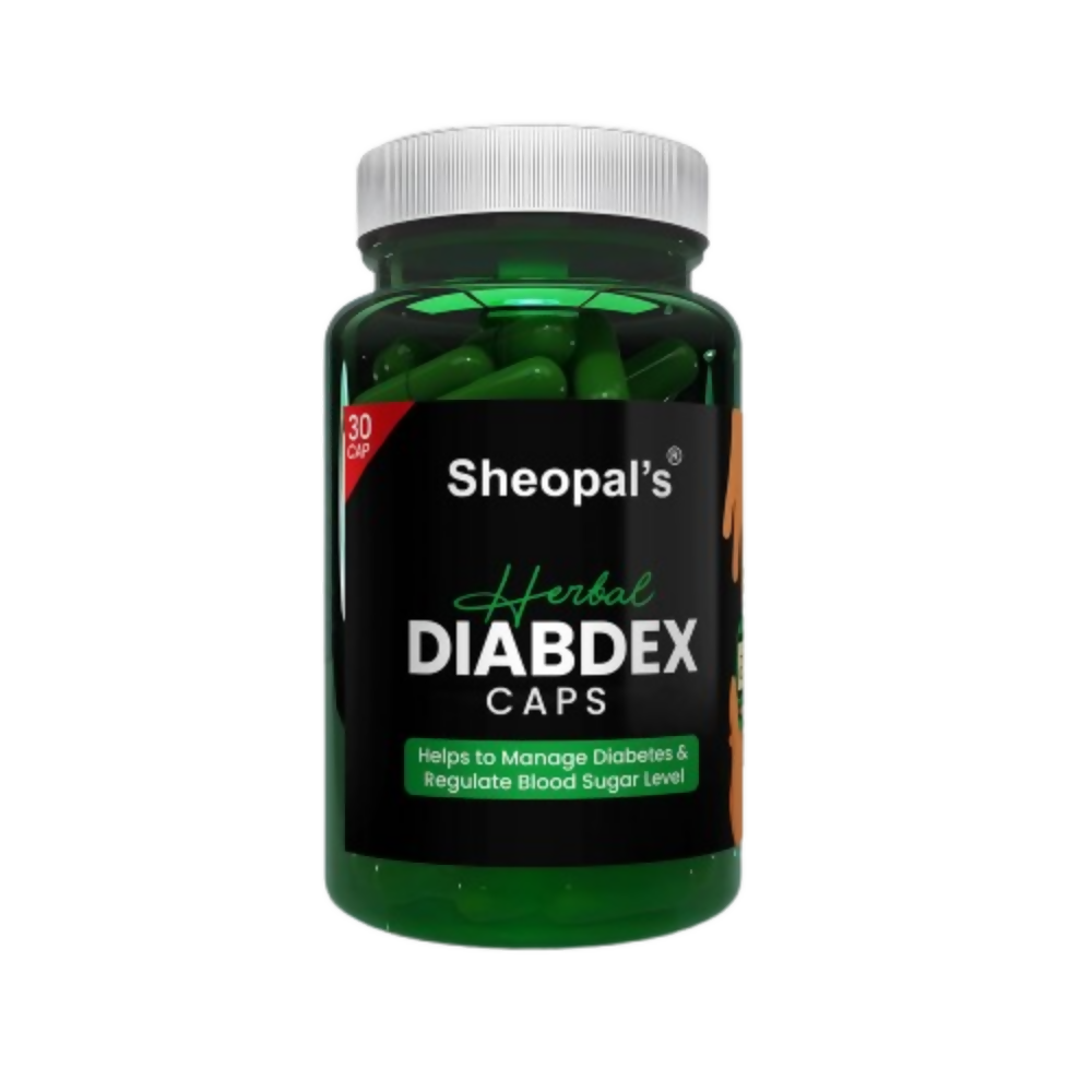 Sheopal's Herbal Diabdex Diabetes Capsules | Grocsy