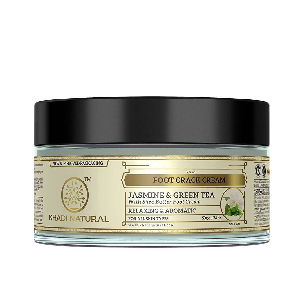 Khadi Natural Jasmine & Green Tea Foot Crack Cream | Grocsy