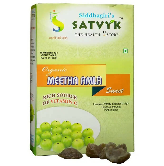 Siddhagiri's Satvyk Organic Amla Meetha Candy | Grocsy