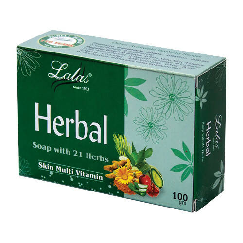 Lalas Herbal Soap With 21 Herbs | Grocsy