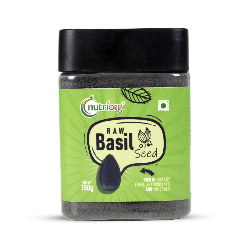 Nutriorg Raw Basil Seeds | Grocsy