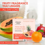 Aimil Ayouthveda Fresh Fruits & Honey Soap | Grocsy