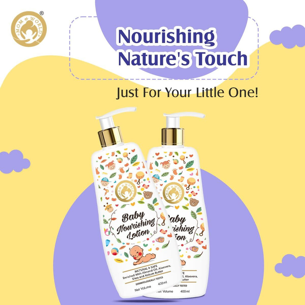 Mom & World Baby Nourishing Lotion | Grocsy