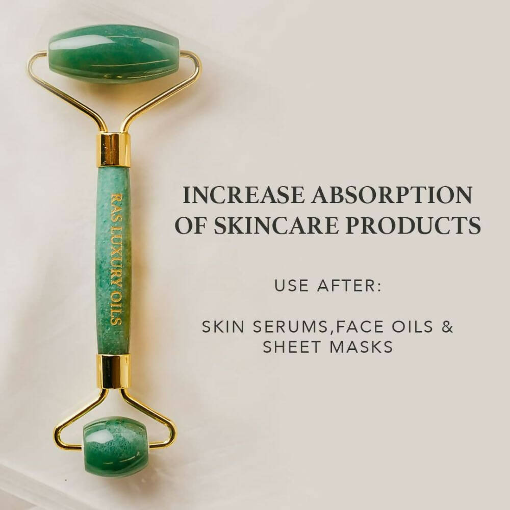 Ras Luxury Oils Jade Facial Roller | Grocsy