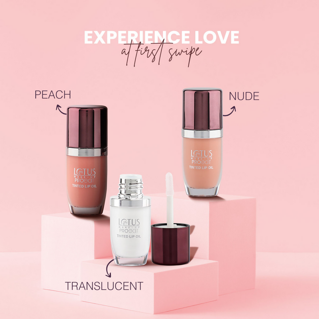 Lotus Make Up Proedit Tinted Lip Oils - Peach | Grocsy