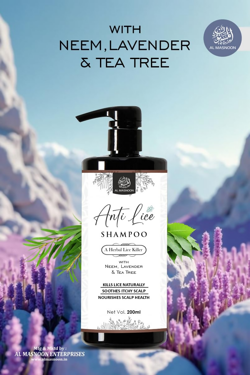 Al Masnoon Anti-Lice Hair Oil & Shampoo | Grocsy