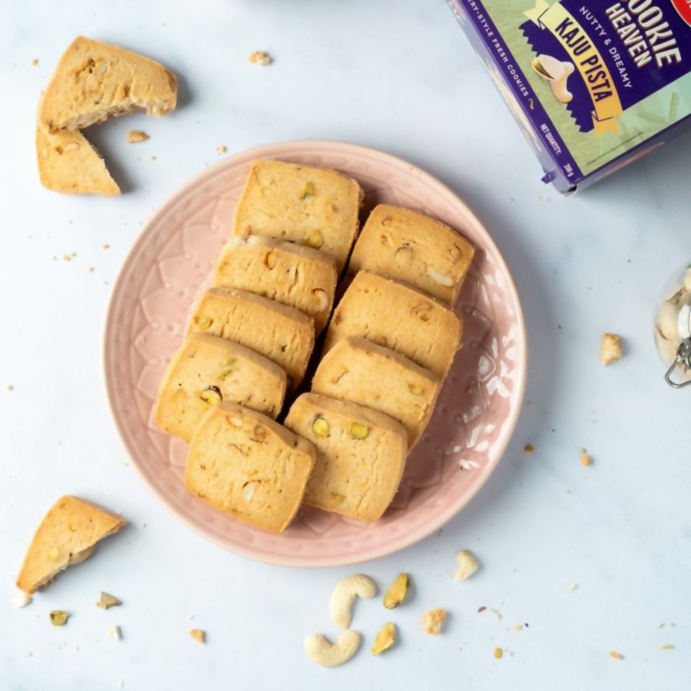 Haldiram's Kaju Pista Cookies | Grocsy