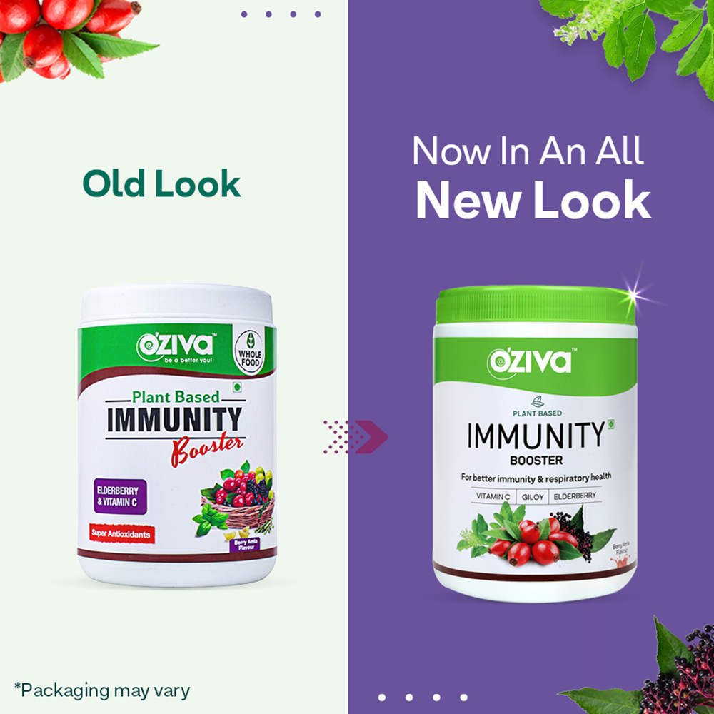 OZiva Plant Based Immunity Booster | Grocsy