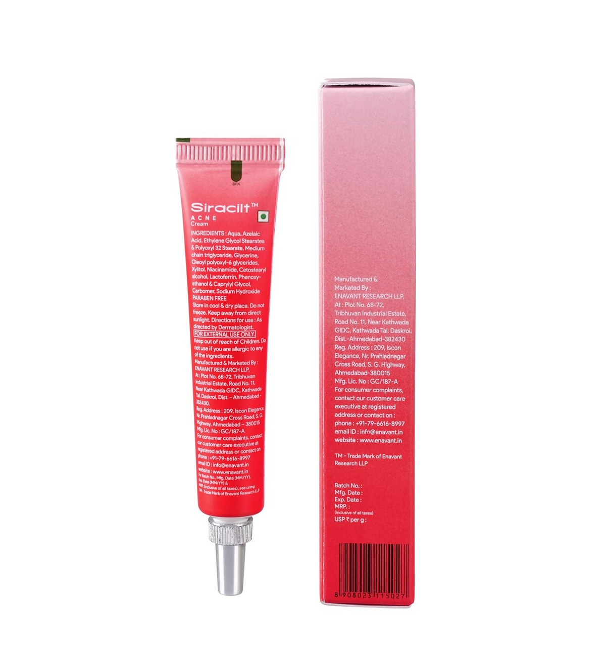 Siracilt Acne Cream With Azelaic Acid | Grocsy