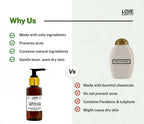 Love Earth Charcoal & Tea Tree Face Wash | Grocsy