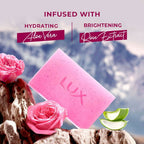 Lux Essence Of Himalayas Rose & Aloe Vera Exfoliating Soap | Grocsy