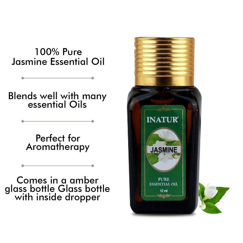 Inatur Jasmine Pure Essential Oil | Grocsy
