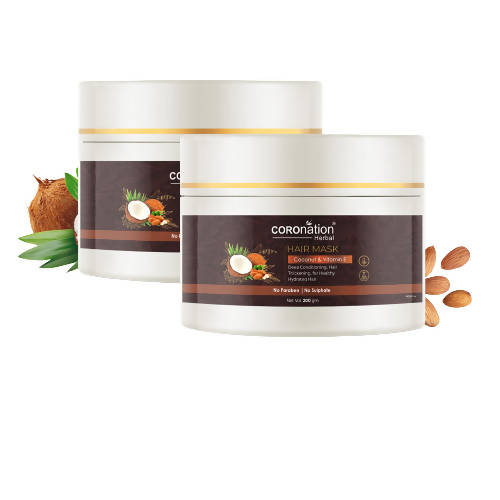 Coronation Herbal Coconut and Vitamin E Hair Mask | Grocsy