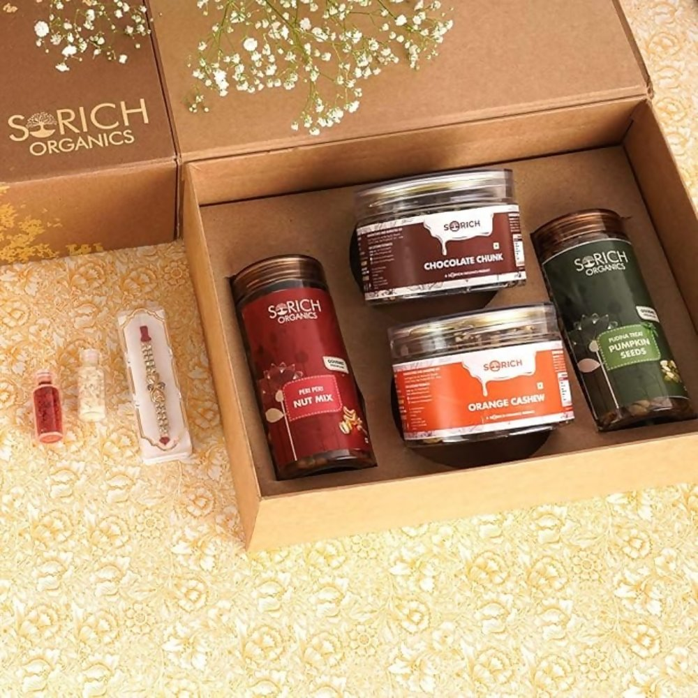Sorich Organics Rakhi Indulgence Gift Box | Grocsy