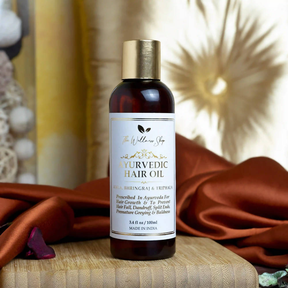The Wellness Shop Ayurvedic Hair Oil | Grocsy