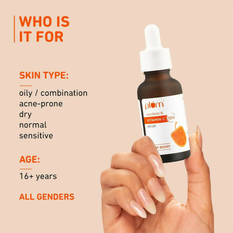 Plum Mandarin & Vitamin C Serum | Grocsy
