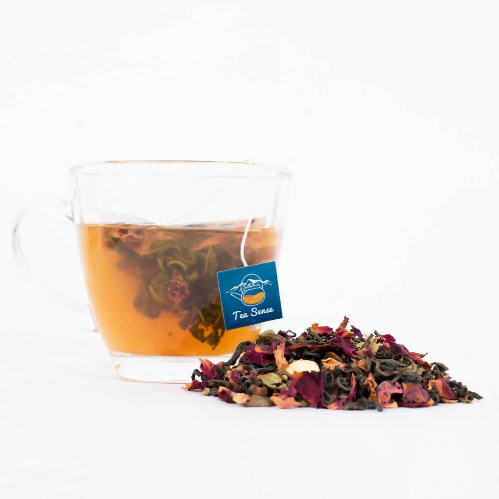 Tea Sense Kashmiri Kahwa Detox Green Tea Bags Box | Grocsy