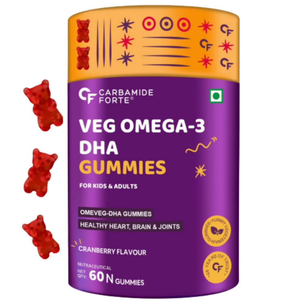Carbamide Forte Veg Omega 3 - DHA Gummies | Grocsy