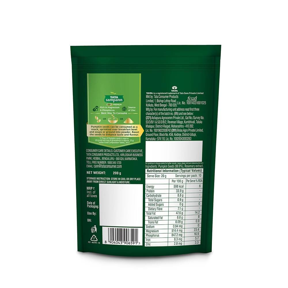 Tata Sampann Premium Pumpkin Seeds | Grocsy