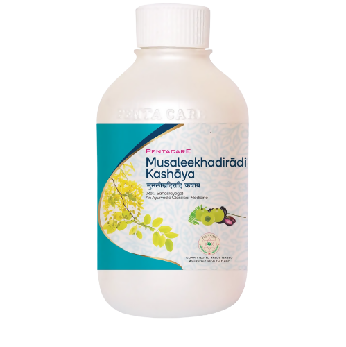 Pentacare Ayurveda Musaleekhadiradi Kashaya | Grocsy
