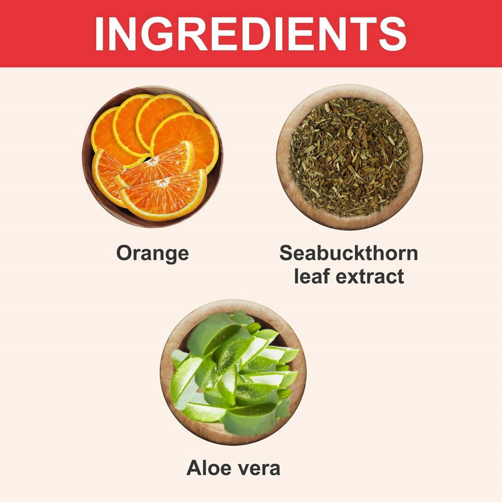 Bodyherbals Vitamin C Brightening Booster Orange Shower Gel | Grocsy