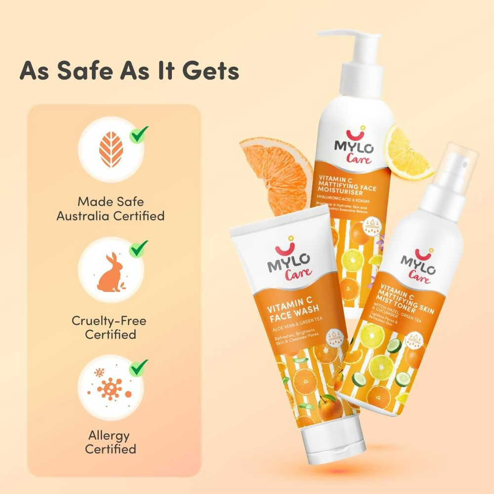 Mylo Care Vitamin C Facial Kit | Grocsy