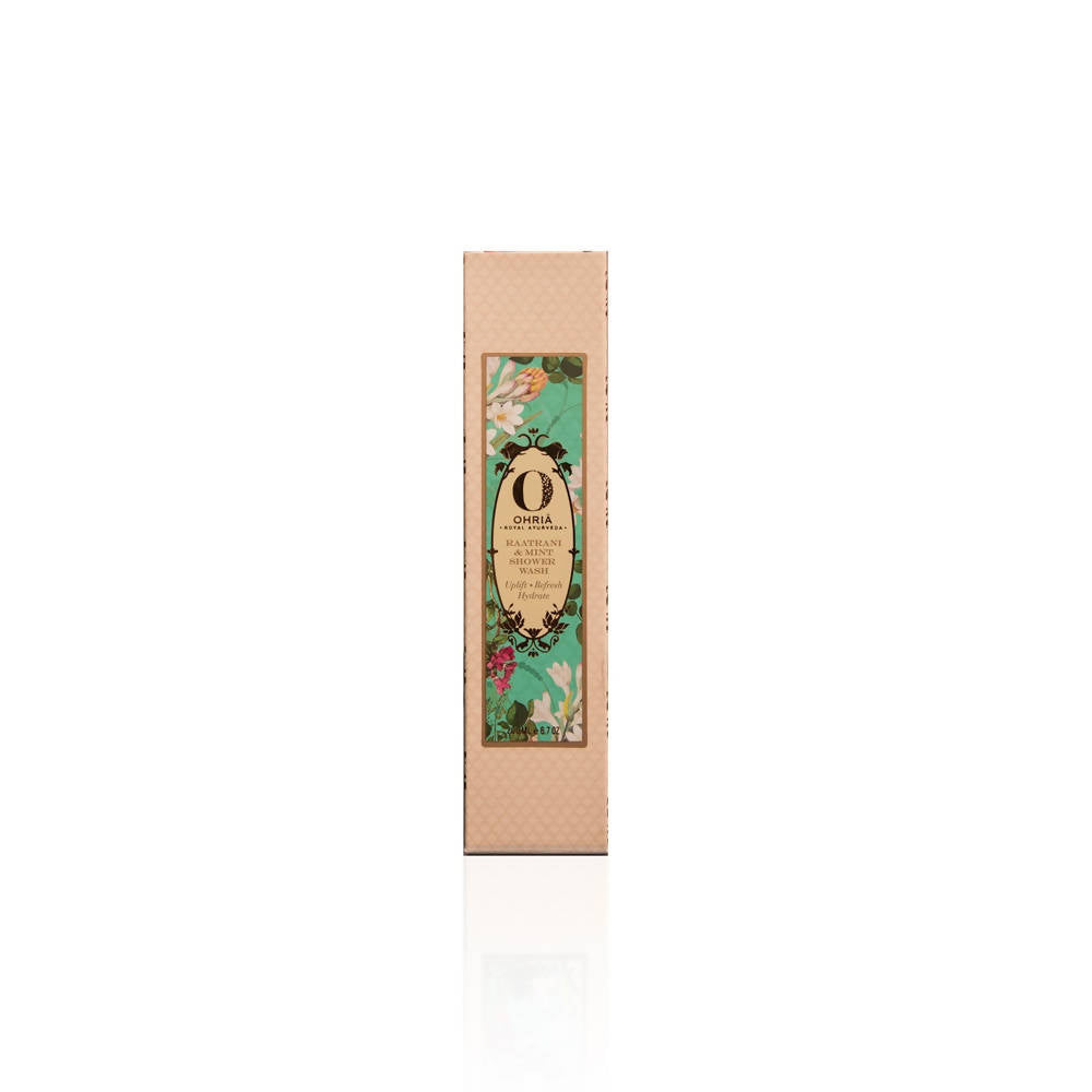 Ohria Ayurveda Raatrani & Mint Shower Wash | Grocsy