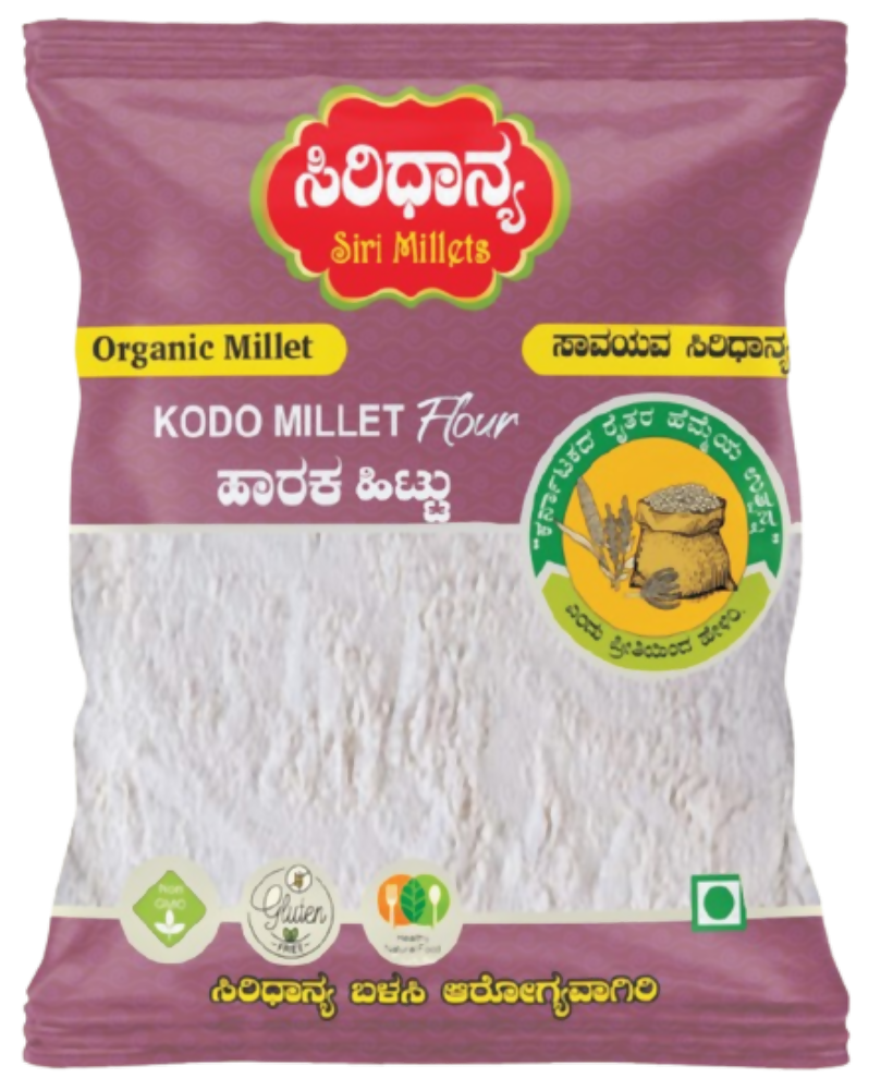 Siri Millets Organic Kodo Millet Flour (Haraka Atta) | Grocsy