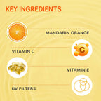 Moody Vitamin C Hydrating Fluid Sunscreen with SPF 50 PA+++ | Grocsy