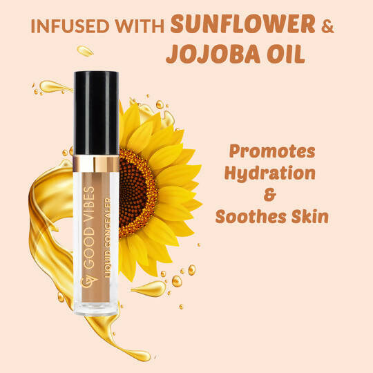 Good Vibes HydraGlow Liquid Concealer - Vanilla 30 | Grocsy