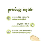 Plum Green Tea Clear Face Mask | Grocsy