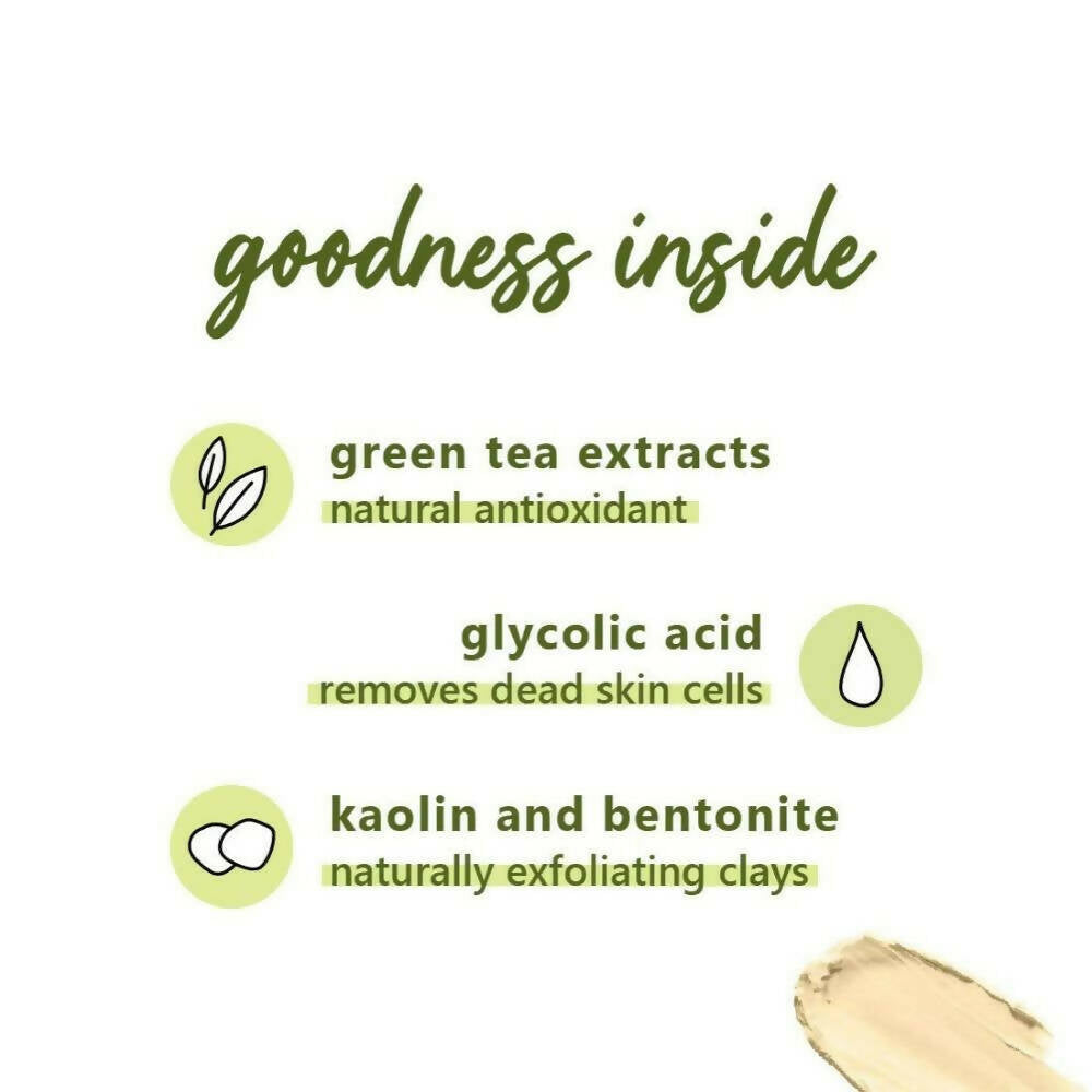 Plum Green Tea Clear Face Mask | Grocsy