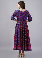 Vamika Multicolor Cotton Printed Party/Casual Wear Kurti (GAM24K) | Grocsy