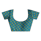 Vamika Blue Kalamkari Print With Jhalar Khadi Silk Saree (KITE BLUE) | Grocsy