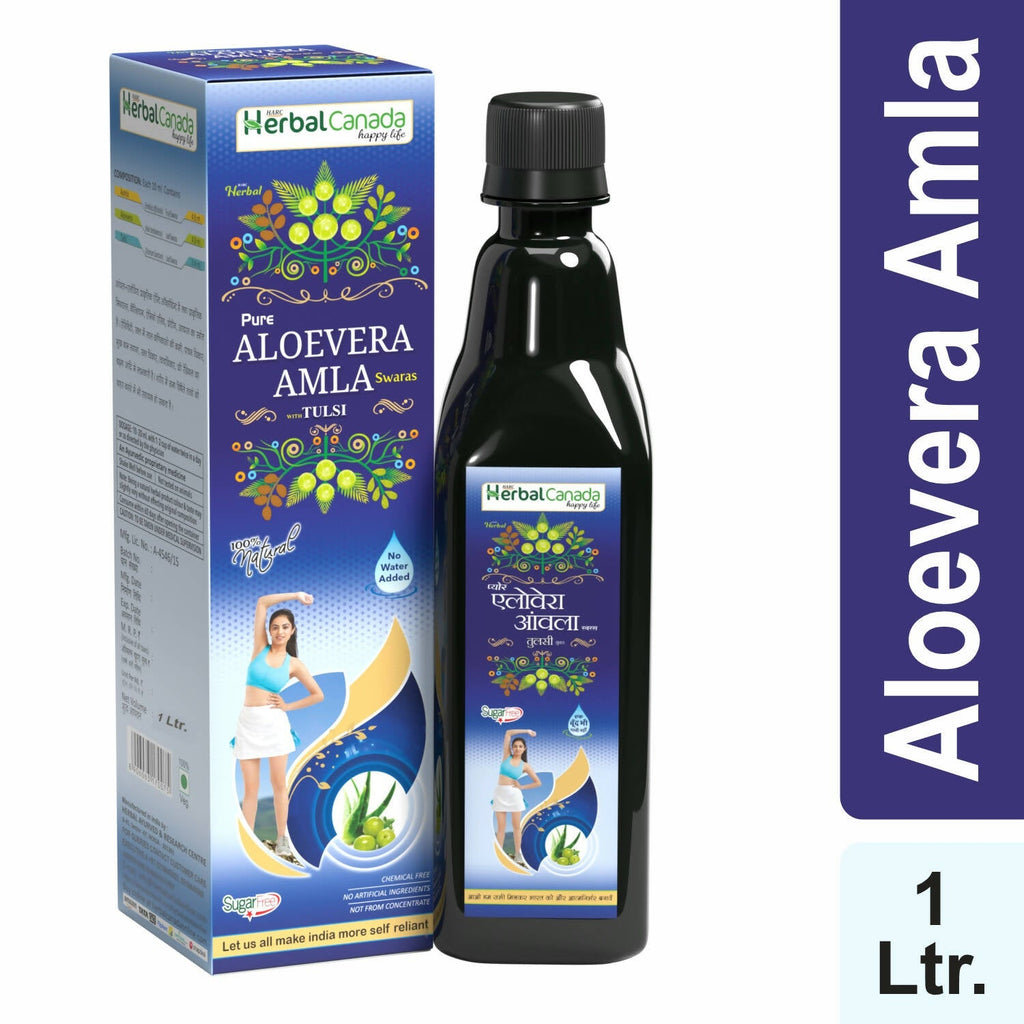 Herbal Canada Aloevera Amla Swaras | Grocsy